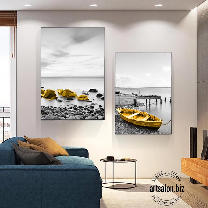 poster-fishing-boat-seascape-interior-painting-wall-art